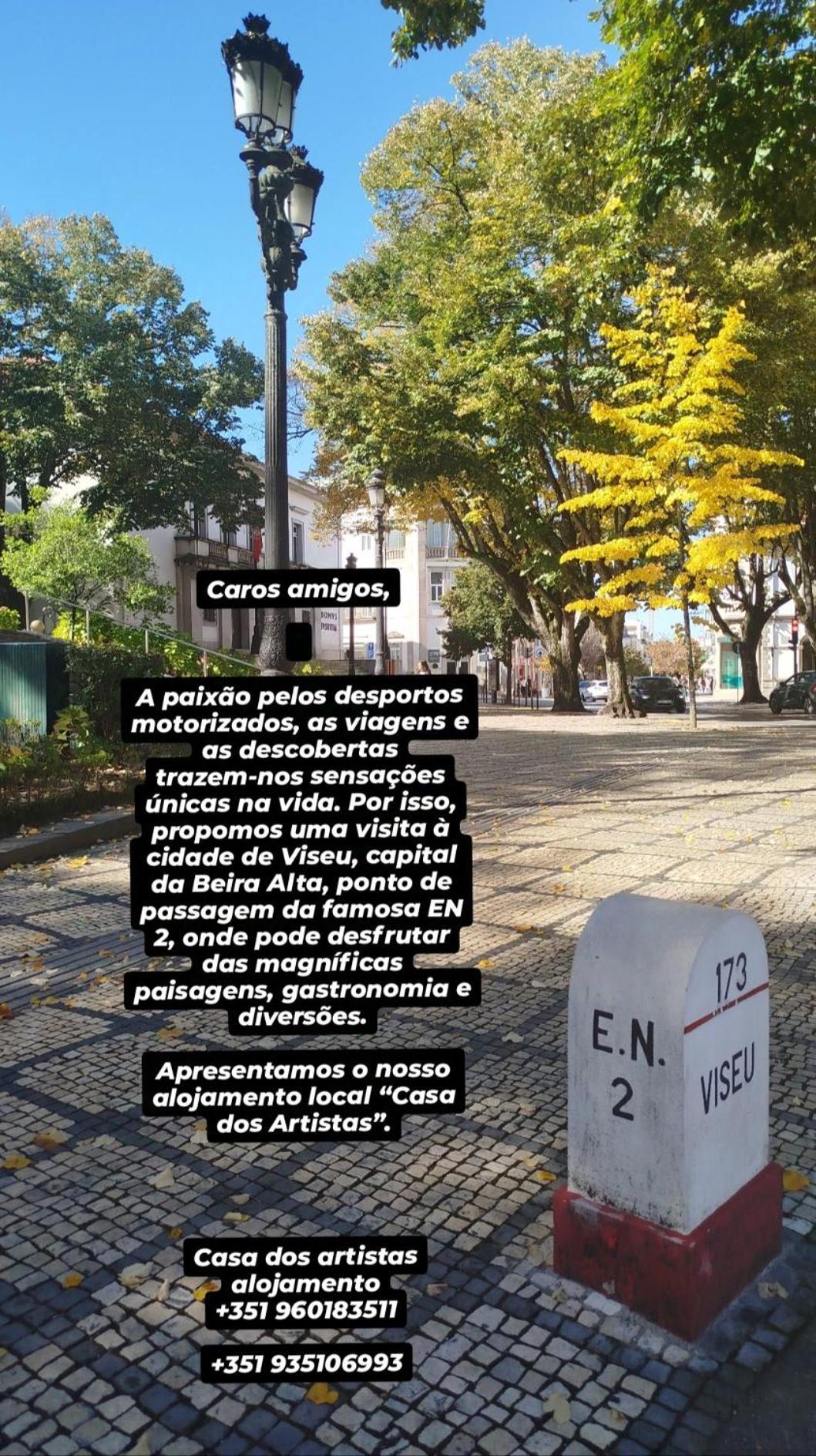 Casa Dos Artistas Apartamento Viseu Exterior foto